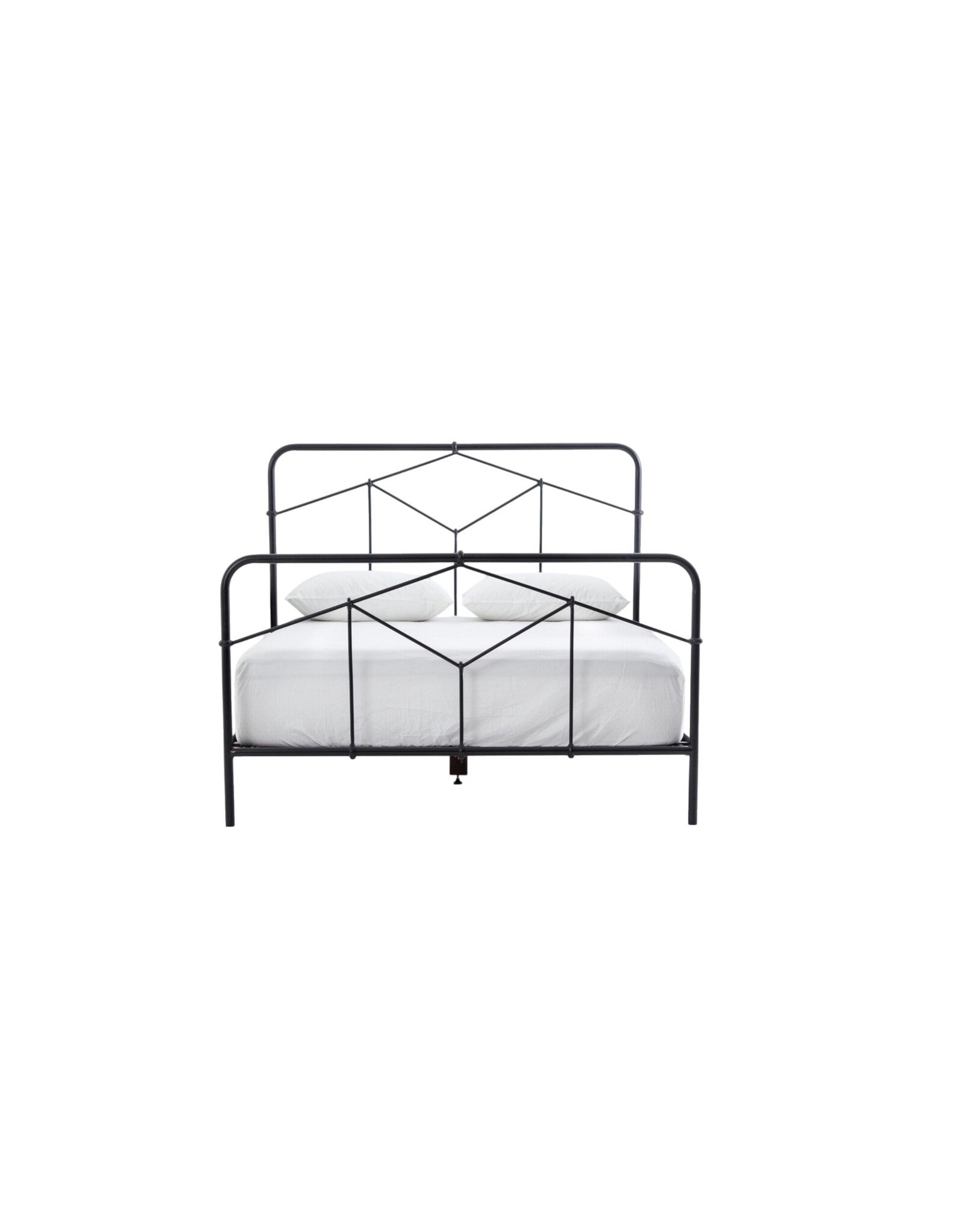 Casey Iron Queen Bed in Black