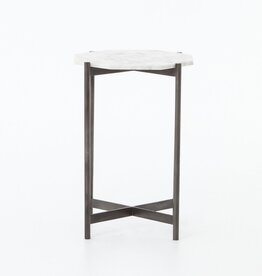 Adair Side Table - Hammered Grey