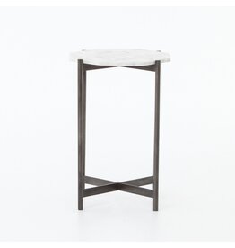 Adair Side Table - Hammered Grey