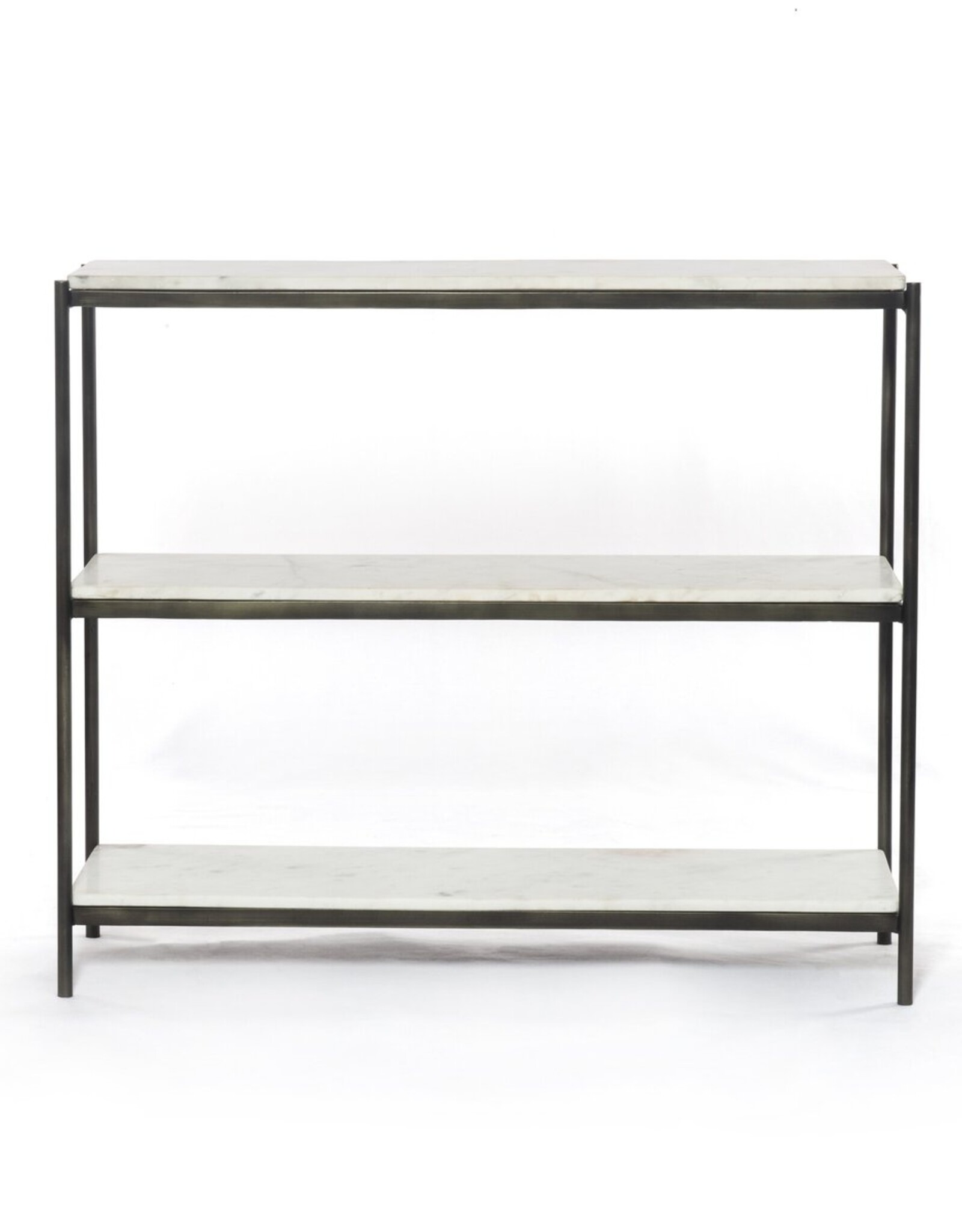 Felix Small Console Table - Hammered Grey