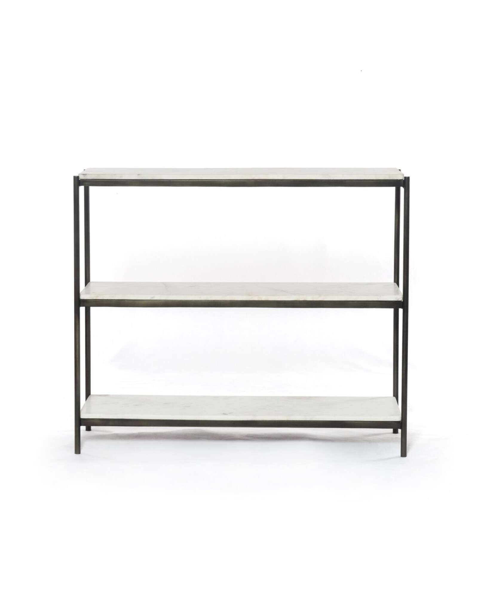 Felix Small Console Table - Hammered Grey