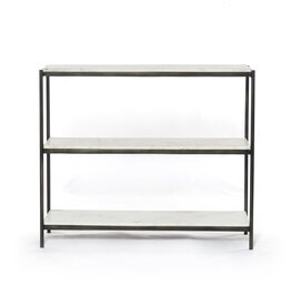 Felix Small Console Table - Hammered Grey