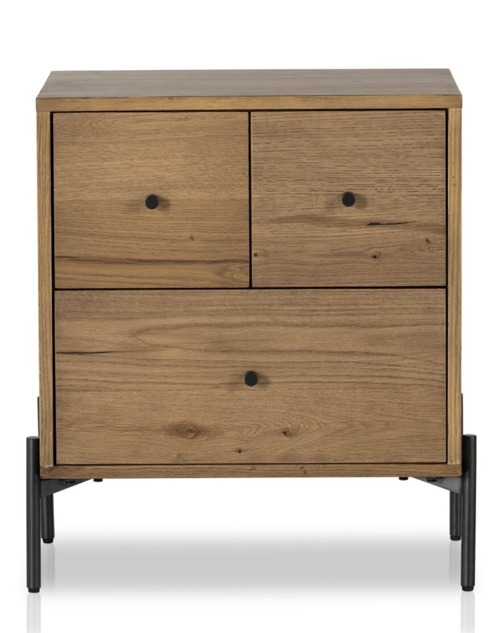 Eaton Nightstand Amber Oak Resin