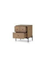 Eaton Nightstand Amber Oak Resin