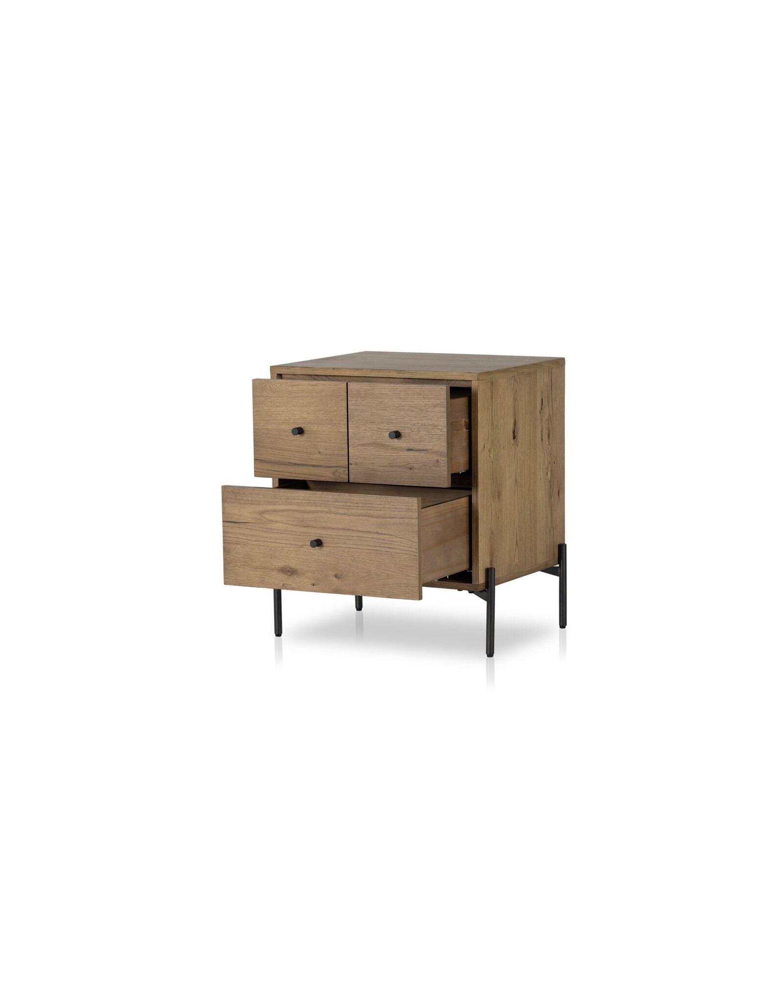 Eaton Nightstand Amber Oak Resin