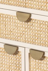 Luella Tall Dresser in Matte Alabaster