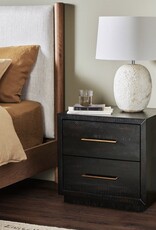 Suki Nightstand in Burnished Black