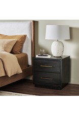 Suki Nightstand in Burnished Black