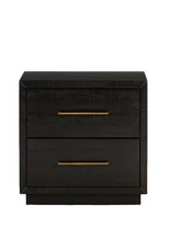 Suki Nightstand in Burnished Black