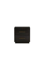 Suki Nightstand in Burnished Black
