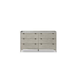 Viggo 6 Drawer Dresser-Vintage White Oak