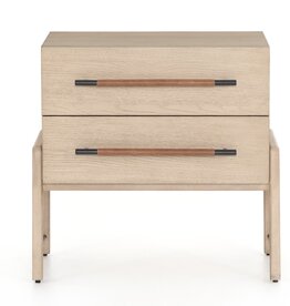 Rosedale Nightstand, Yucca Oak Veneer