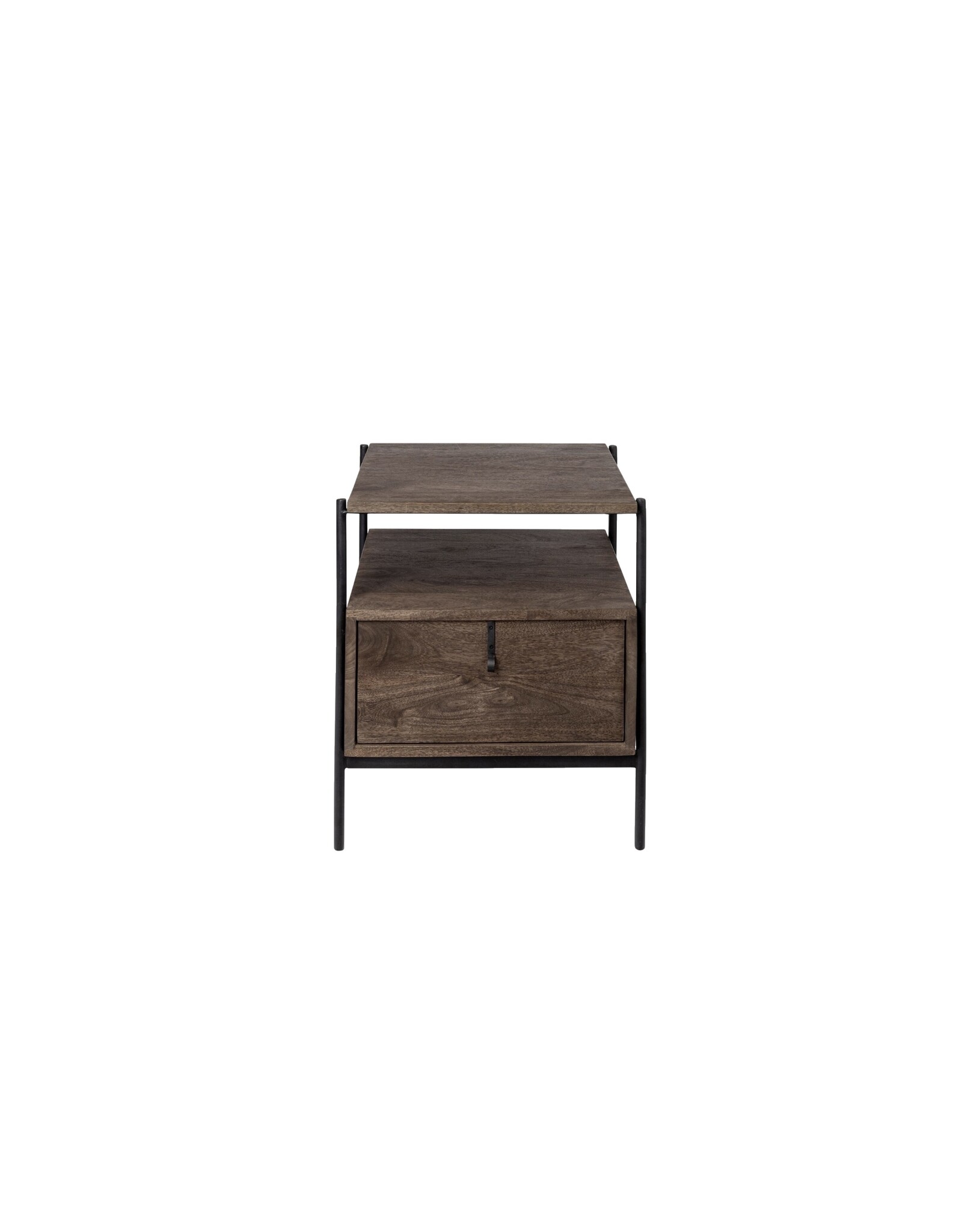 Glenn Wood & Metal Side Table