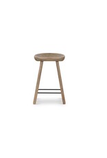 Barrett Counter Stool, Natural Matte