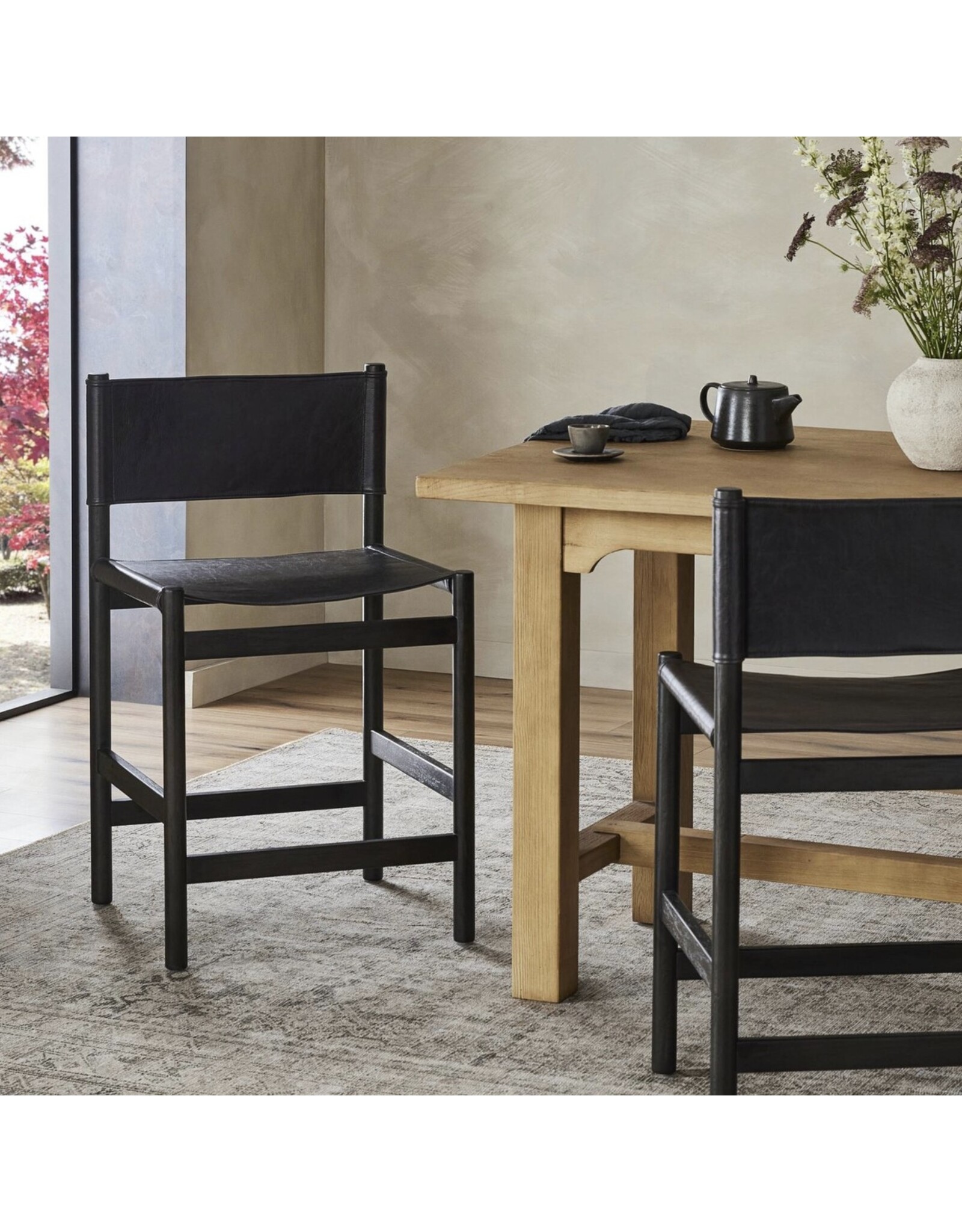 Kena Counter Stool in Sonoma Black