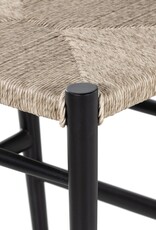 Muestra Counter Stool Black Teak