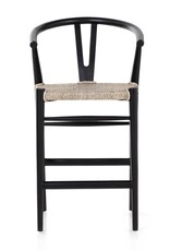 Muestra Counter Stool Black Teak