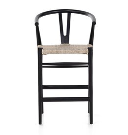 Muestra Counter Stool Black Teak