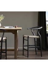 Muestra Counter Stool Black Teak