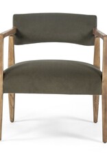 Tyler Chair - Modern Velvet Loden