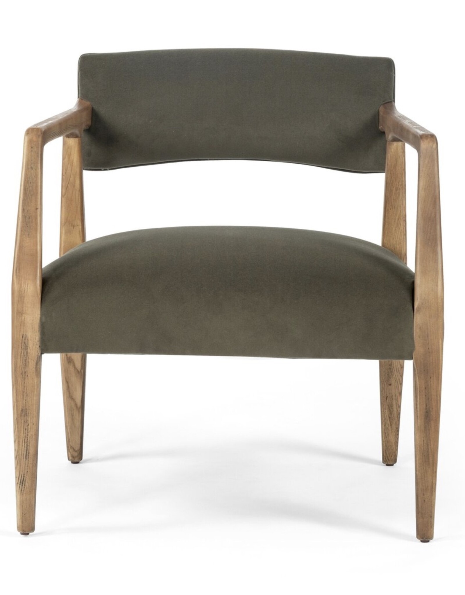 Tyler Chair - Modern Velvet Loden