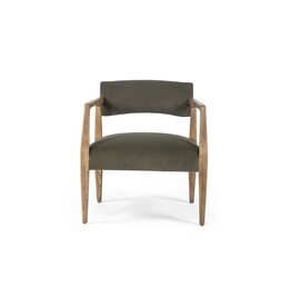Tyler Chair - Modern Velvet Loden