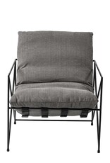 Leonidas Accent Chair, Grey