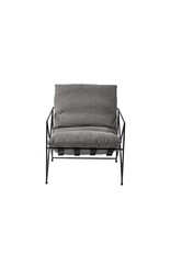 Leonidas Accent Chair, Grey
