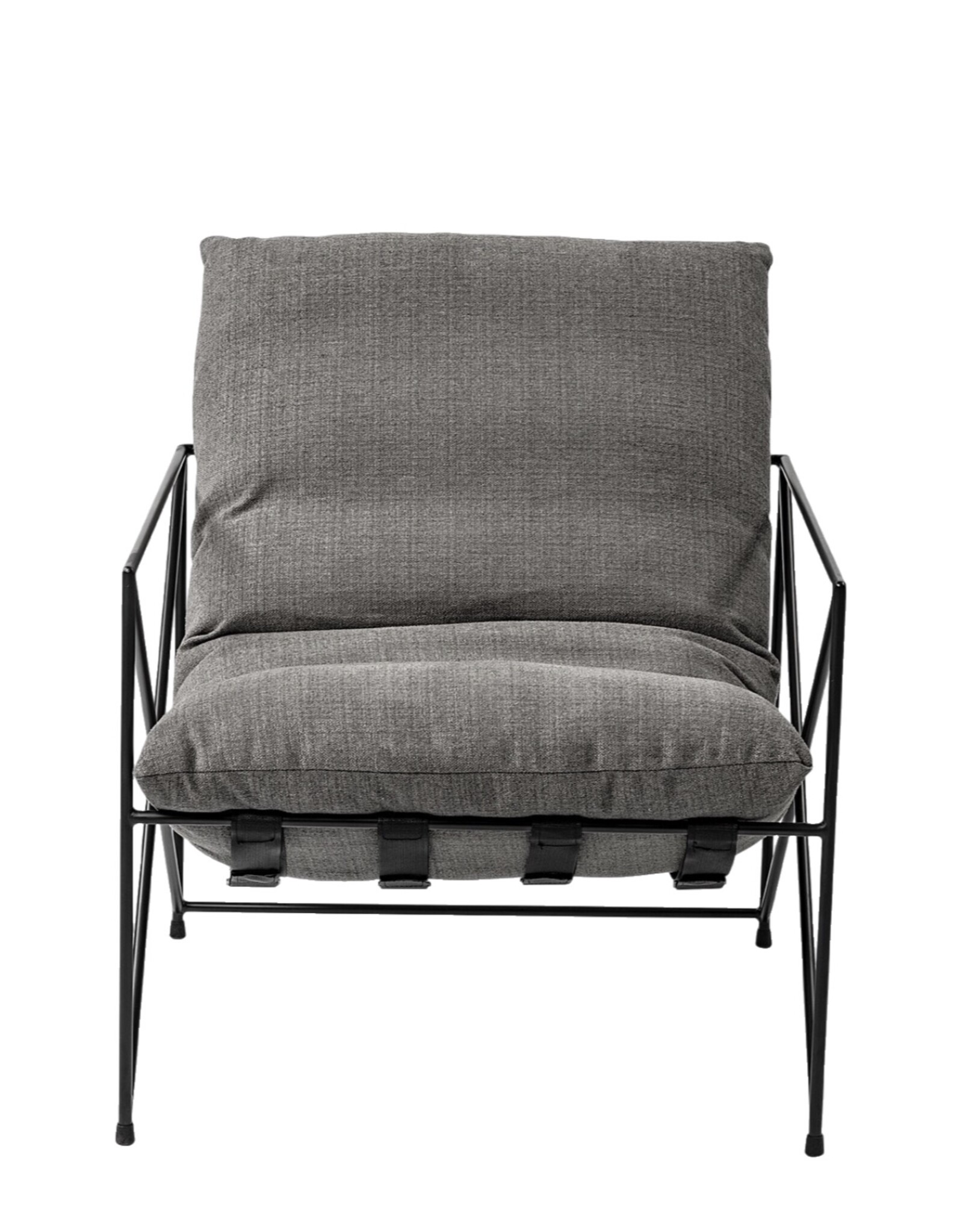 Leonidas Accent Chair, Grey