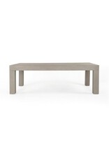 Sonora Outdoor Dining Table Weathered Grey