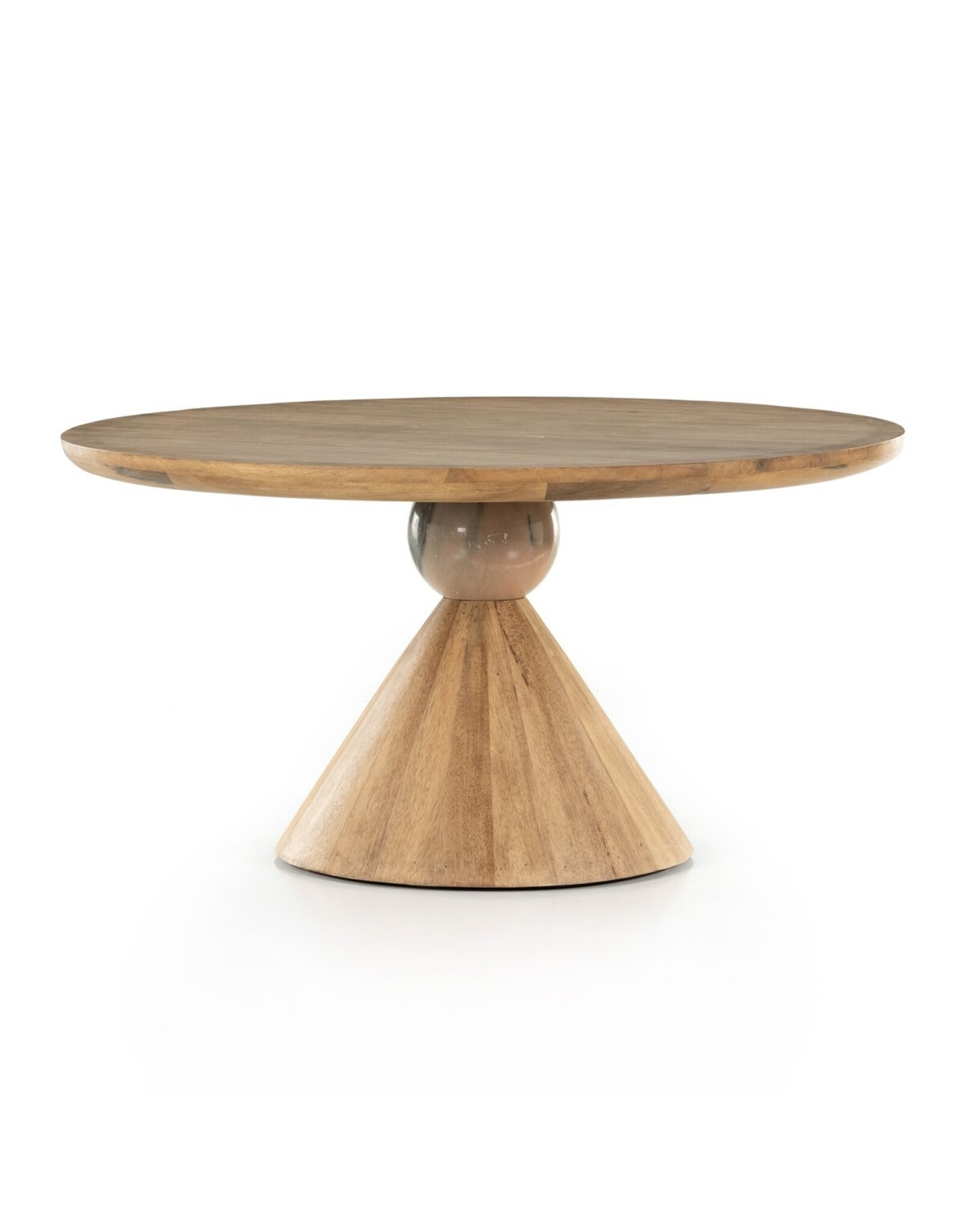 Bibianna Dining Table in Smoked Honey