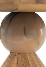 Bibianna Dining Table in Smoked Honey