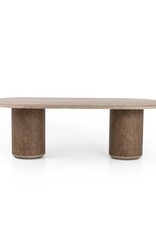 Kiara Dining Table - Weathered Blonde