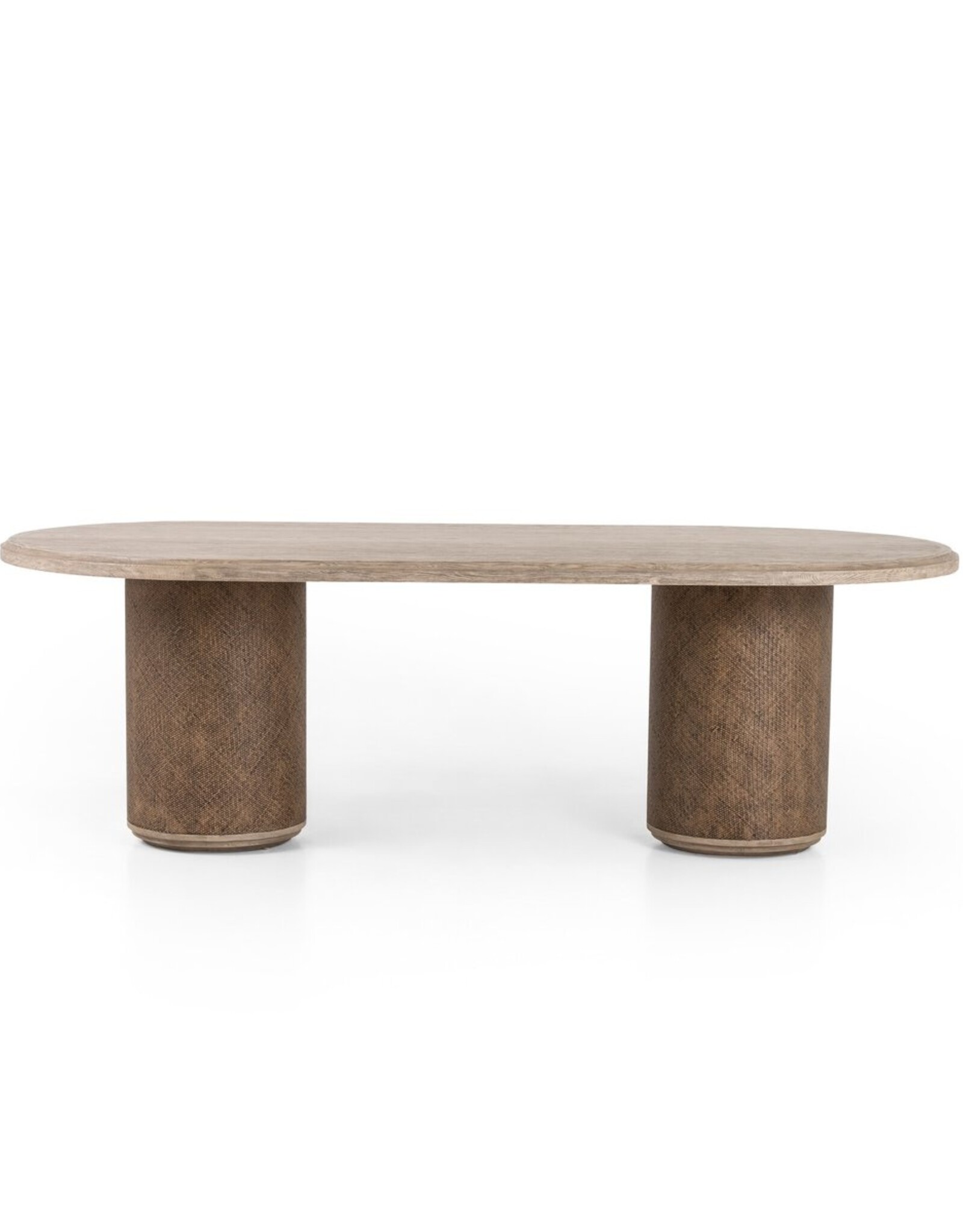 Kiara Dining Table - Weathered Blonde
