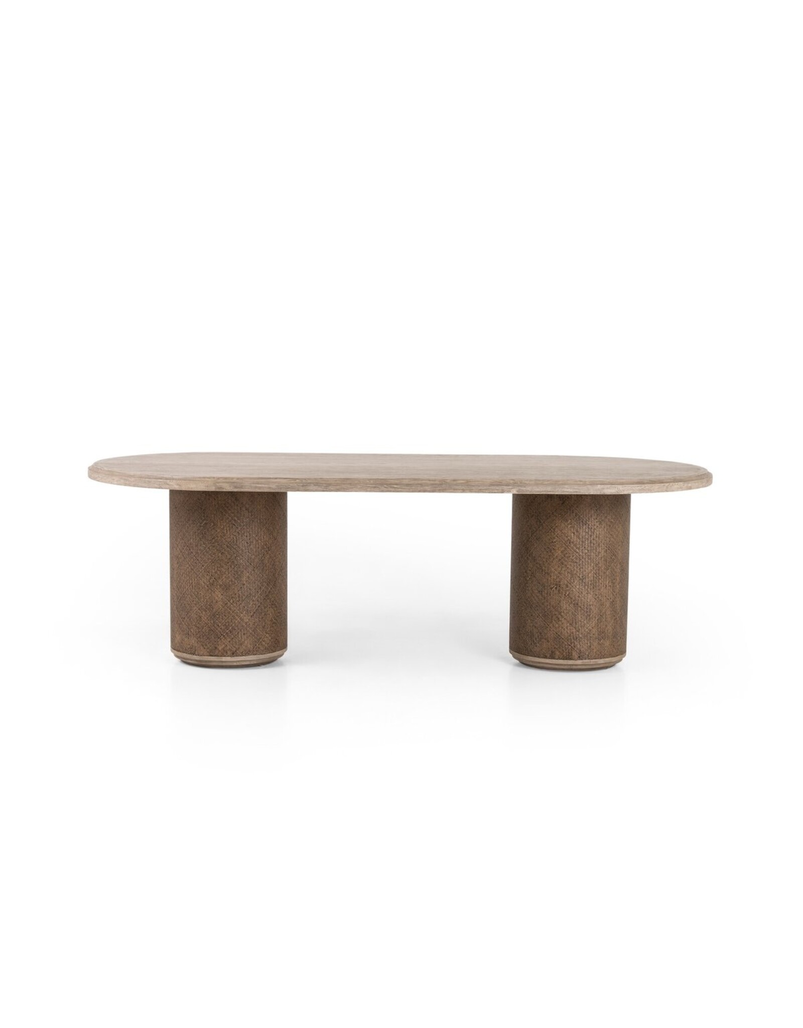 Kiara Dining Table - Weathered Blonde