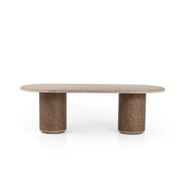 Kiara Dining Table - Weathered Blonde