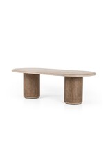 Kiara Dining Table - Weathered Blonde