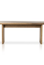 Eaton Dining Table in Amber Oak Resin