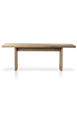 Eaton Dining Table in Amber Oak Resin
