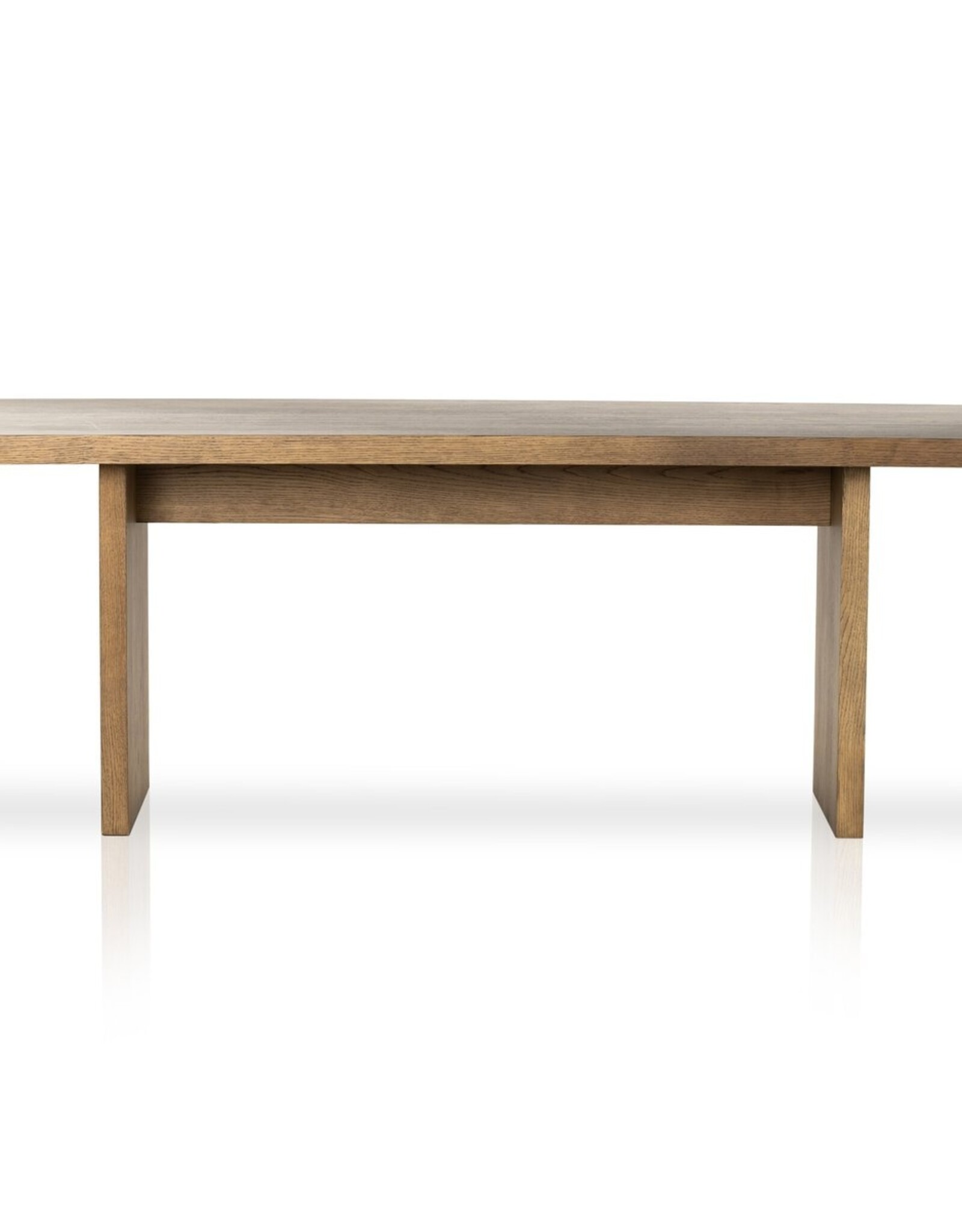 Eaton Dining Table in Amber Oak Resin