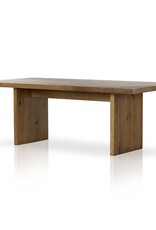 Eaton Dining Table in Amber Oak Resin