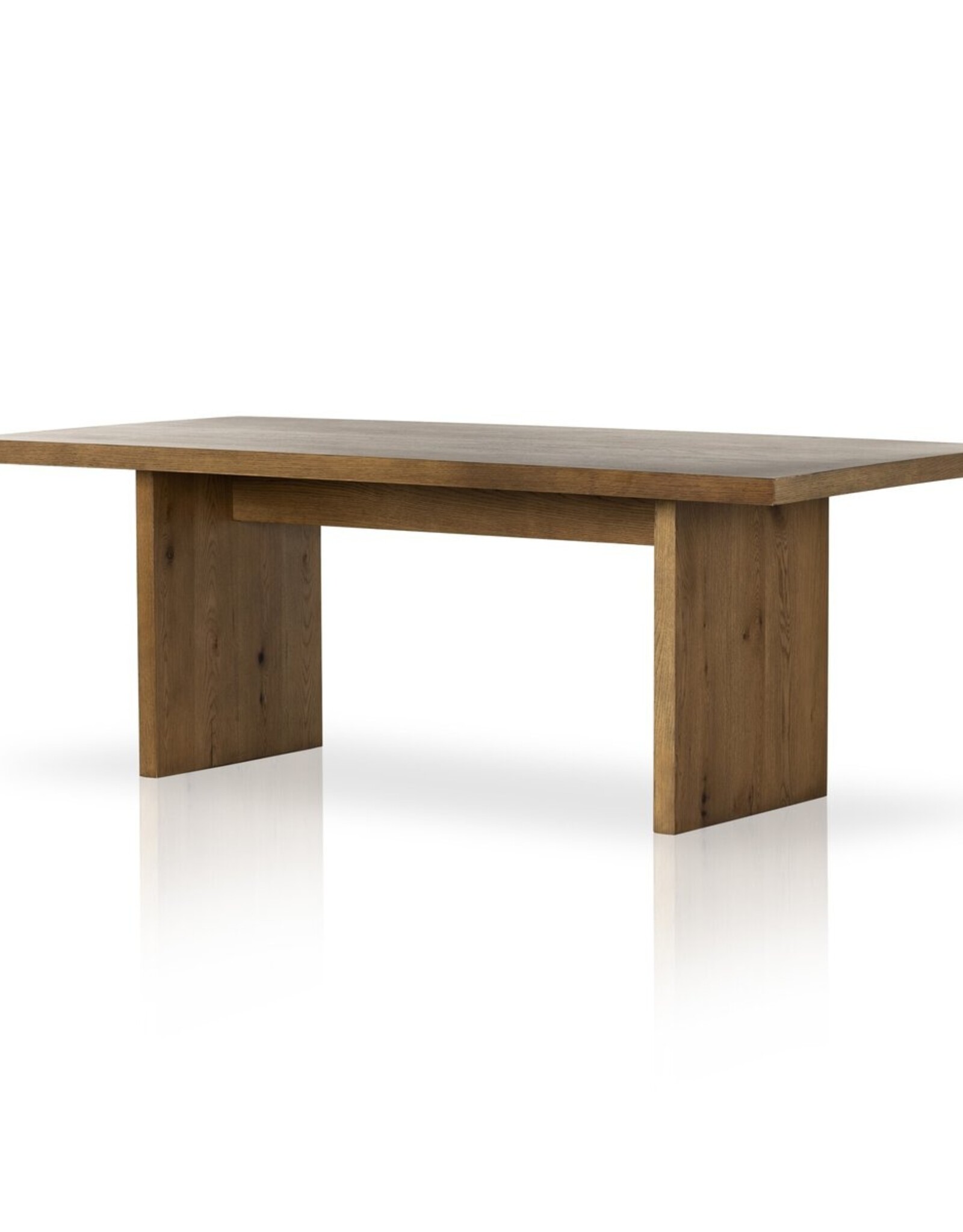 Eaton Dining Table in Amber Oak Resin