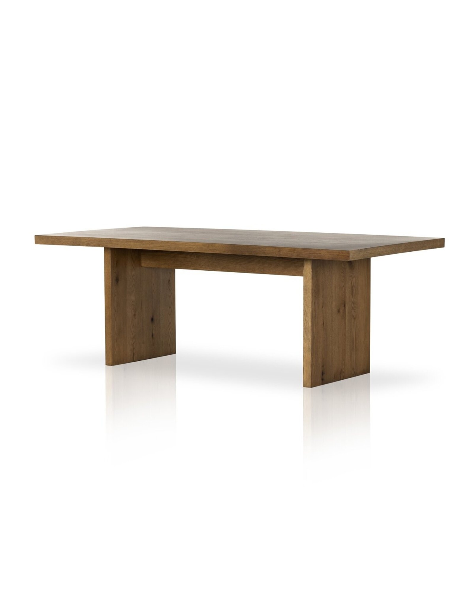 Eaton Dining Table in Amber Oak Resin