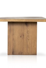 Eaton Dining Table in Amber Oak Resin