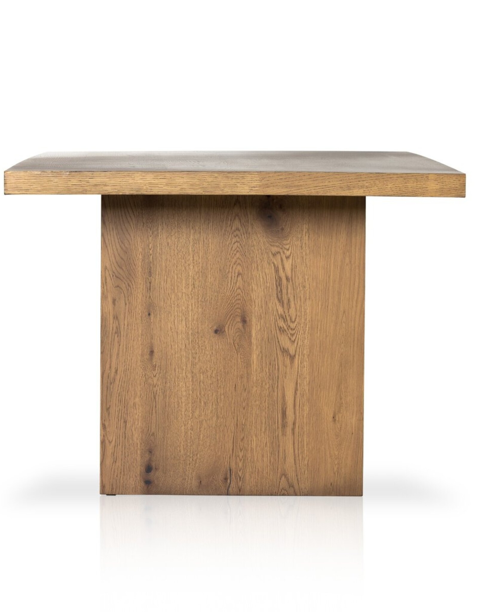 Eaton Dining Table in Amber Oak Resin