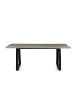 Cyrus Outdoor Dining Table-79"-Grey