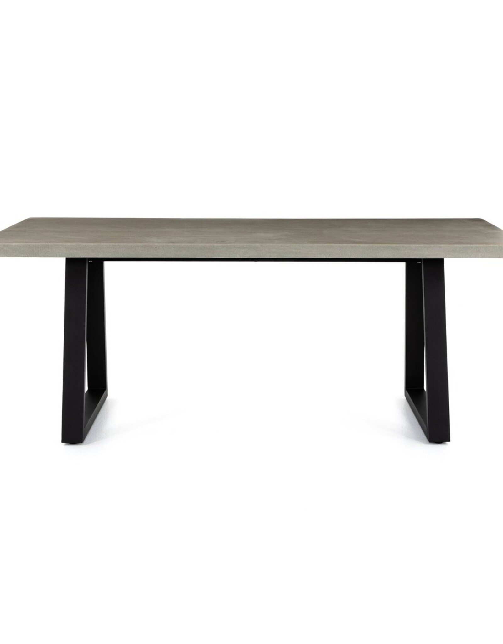 Cyrus Outdoor Dining Table-79"-Grey