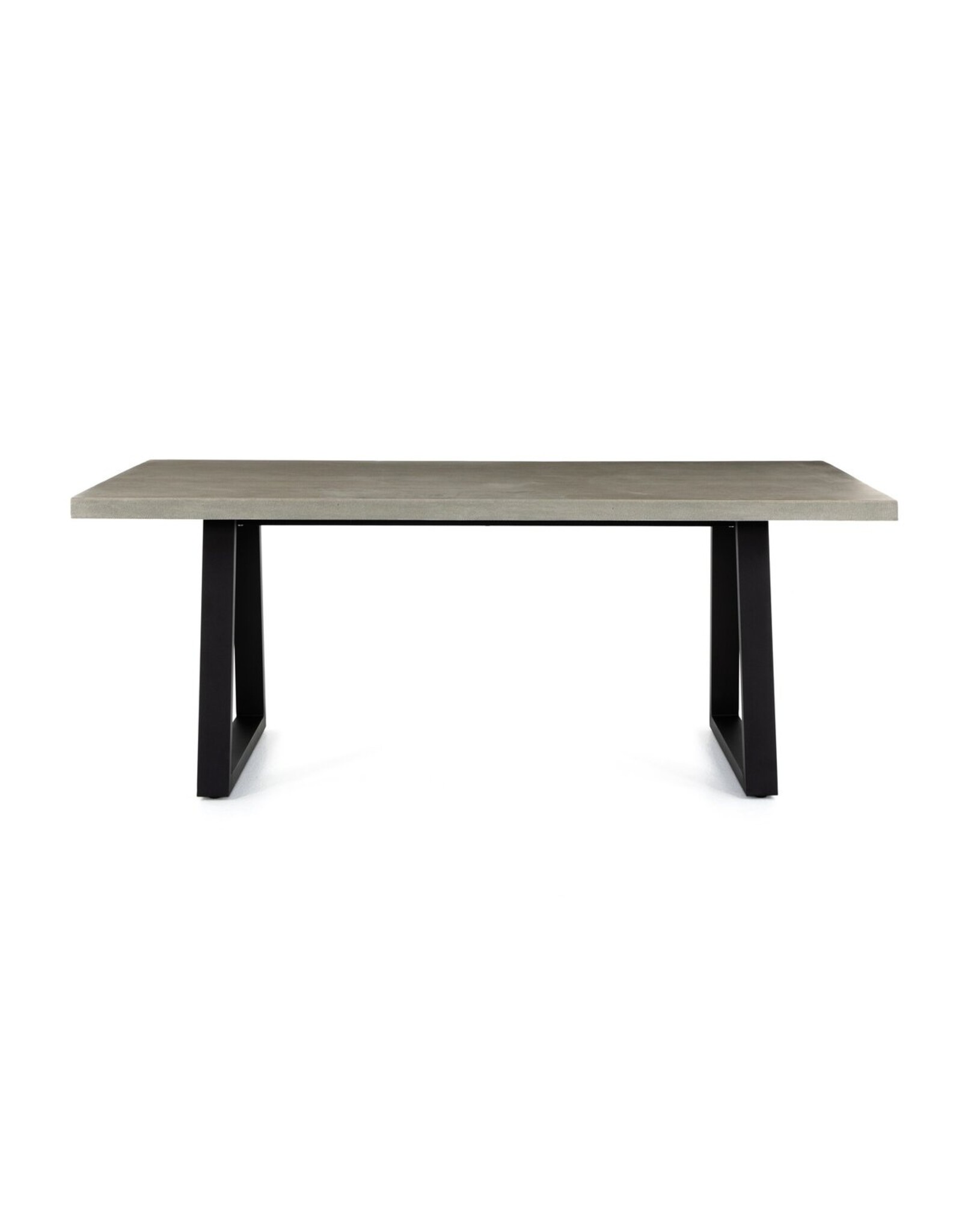Cyrus Outdoor Dining Table-79"-Grey