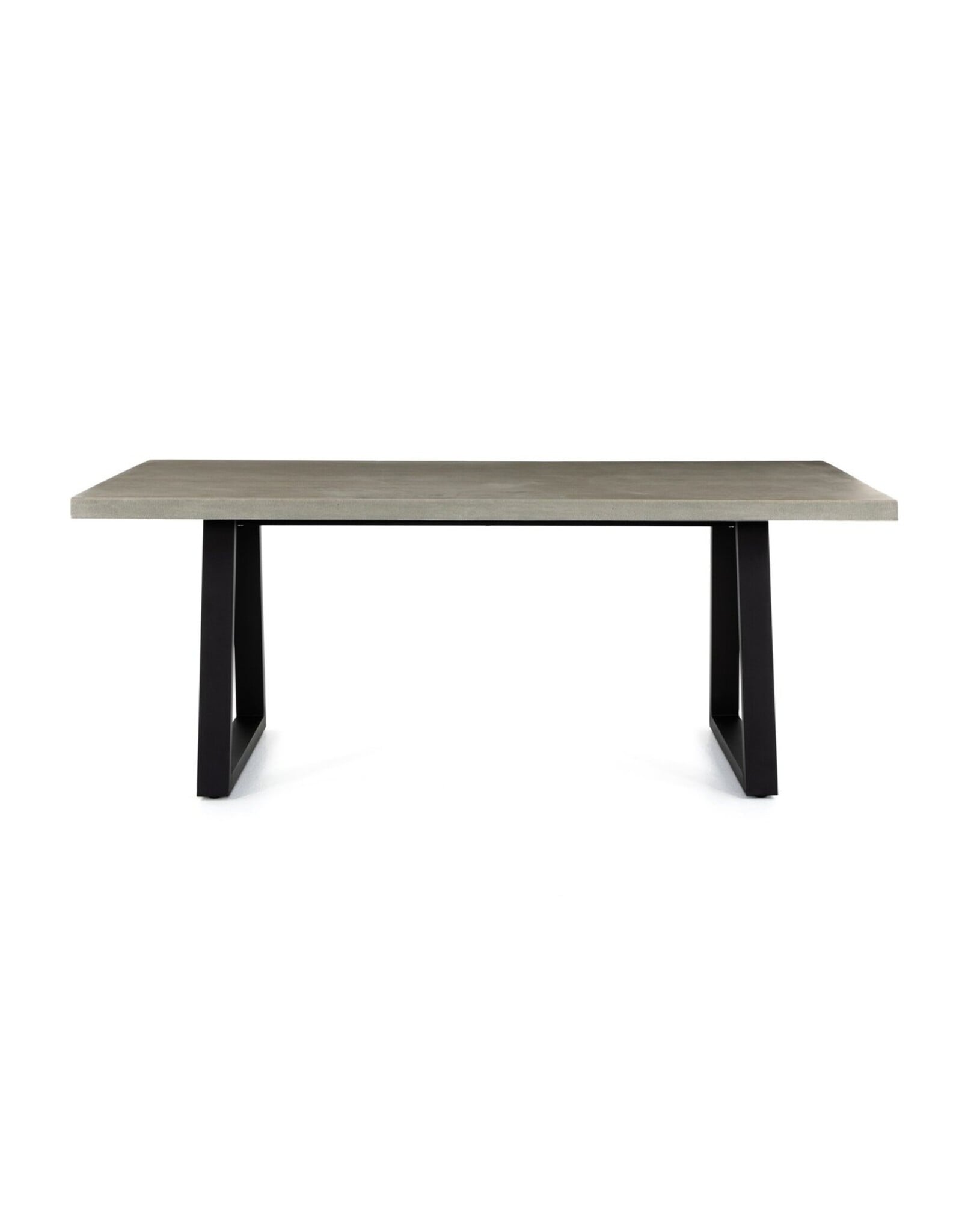 Cyrus Outdoor Dining Table, Grey 79"