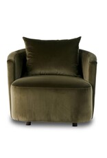 Farrah Chaise Lounge in Surrey Olive